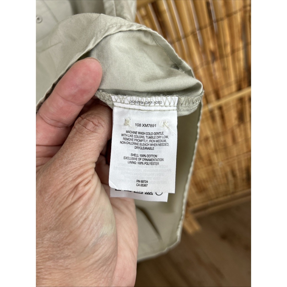 NWT Columbia PFG FSU Seminoles Short Sleeve Beige Vented Fishing Shirt XL VGC - Picture 9 of 16